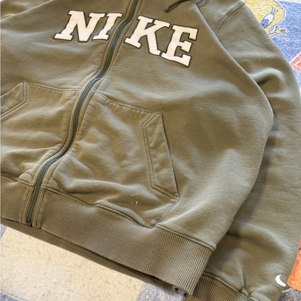 Vintage Nike spell out zip up sweatshirt - Picture 3 of 4
